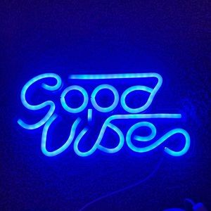 Good vibes LED sign